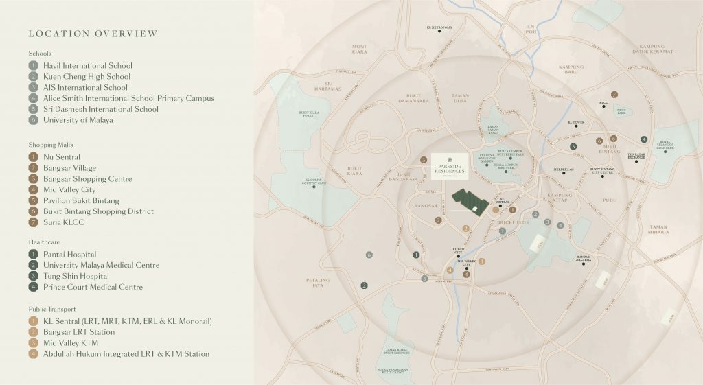 parkside location map 01